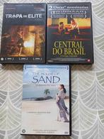 dvd House of Sand + Central do Brasil + Tropa de Elite, CD & DVD, DVD | Aventure, Comme neuf, Enlèvement ou Envoi