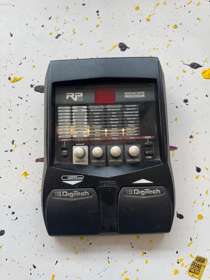 3YR Deal - Digitech RP155 GUITAR MULTI-EFFECTS PROCESSOR, Muziek en Instrumenten, Effecten, Gebruikt, Multi-effect, Ophalen of Verzenden