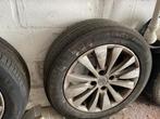 4 jantes aluminium d'origine Citroën C4 Grand Picasso, Ophalen, Velg(en), 16 inch, Personenwagen