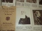 complete reeks 10 foto-prenten Belgisch Vorstenhuis, buvards, Ophalen of Verzenden