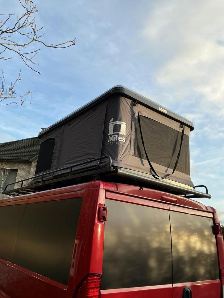 Daktent Femke’s Miles starling, Caravans en Kamperen, Mobilhomes, Particulier, tot en met 3, Ladder, Ophalen
