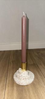 Trendy kaarsenhouder PUIK (Terrazzo), Huis en Inrichting, Ophalen, Zo goed als nieuw