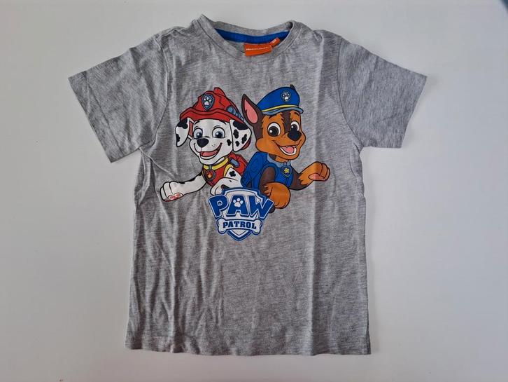 Mt 98-104 Grijze T-shirt Paw Patrol, Kinderen en Baby's, Kinderkleding | Maat 98, Zo goed als nieuw, Jongen, Shirt of Longsleeve