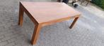 Grote massieve hardhout tafel 200 x 100 x 75, Huis en Inrichting, Ophalen, Gebruikt, 100 tot 150 cm, Eikenhout