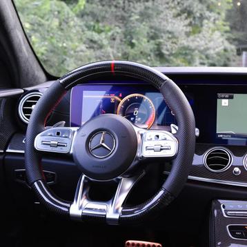 Mercedes AMG stuur carbon leer rood compleet beschikbaar voor biedingen