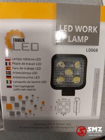 Lampe de travail 5x3W LED 12-24V 975 lumen, Neuf, Autres marques, Éclairage