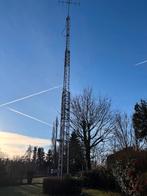 Mast De Kerf - 18m gemotoriseerd roterend & uitschuifbaar, Telecommunicatie, Antennes en Masten, Ophalen, Gebruikt, Mast
