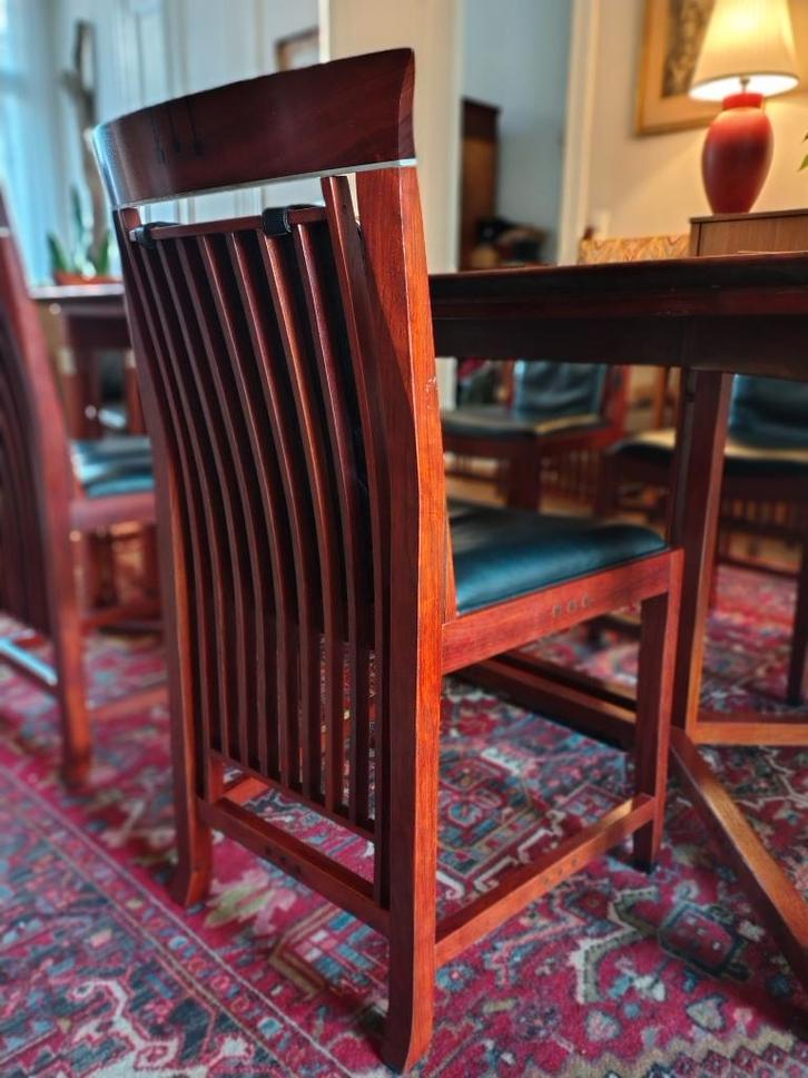 4 Schuitema Art Deco Helen eetkamerstoellen, Huis en Inrichting, Stoelen, Zo goed als nieuw, Vier, Ophalen