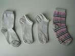 Lot 4 paires de chaussettes - de chaussettes basket 31 - 34, Chaussettes, Garçon ou Fille, Utilisé, Enlèvement ou Envoi