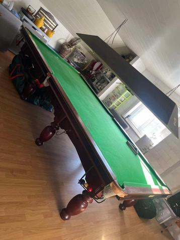 snookertafel 12 feet, Enlèvement ou Envoi, Utilisé