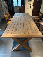 Mooie massie zware teak tafel 3 m x 1.1 m, Tuin en Terras, Ophalen, Zo goed als nieuw