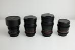 Samyang VDSLR cine set 12, 24, 35 en 85 mm voor Canon, Ophalen, Zo goed als nieuw, Standaardlens