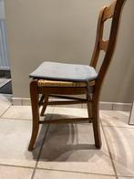 Chaise en bois et paille, Ophalen, Gebruikt, Bruin, Vijf, Zes of meer stoelen