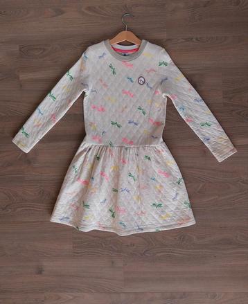 Crèmekleurige zachte jurk van Petit Bateau maat 9-10 jaar  beschikbaar voor biedingen