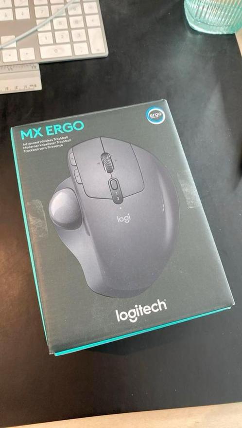 Logitech MX ERGO, Informatique & Logiciels, Souris, Comme neuf, Souris, Sans fil, Enlèvement ou Envoi