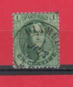 Nr. 13 Uitgewist - Medaillon van het type Léopold I uit 1863, Verzenden, Gestempeld, Koninklijk huis