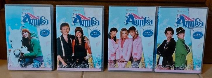 Amika DVD’s – Seizoen 1 compleet + Seizoen 2 + Film, Cd's en Dvd's, Dvd's | Kinderen en Jeugd, Zo goed als nieuw, Tv fictie, Dieren