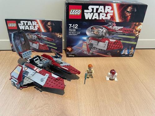 Lego Star Wars 75135 Obi-wan's Jedi Interceptor, Verzamelen, Star Wars, Zo goed als nieuw, Ophalen of Verzenden