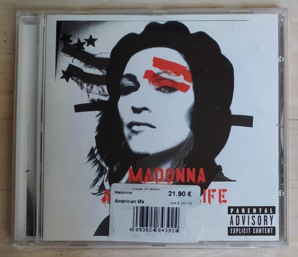 Madonna - American Life, Enlèvement ou Envoi