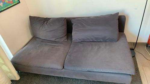 Canapé 2 places IKEA SÖDERHAMN – Usé mais confortable (Bleu), Huis en Inrichting, Zetels | Zetels, Gebruikt, Ophalen