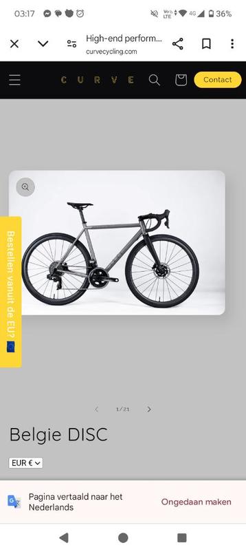 racefiets titatium