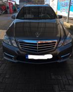 Mercedes E200 km205000 2012, Auto's, Mercedes-Benz, Euro 5, Zwart, 4 cilinders, Leder en Stof