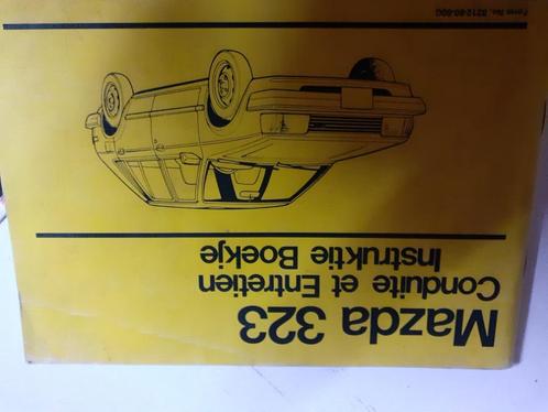 Mazda 323 Handleiding NL/ FR, Auto-onderdelen, Overige Auto-onderdelen, Mazda, Gebruikt, Ophalen of Verzenden