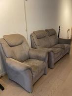 Een zetel, Huis en Inrichting, Zetels | Zetels, Ophalen, Gebruikt, Driepersoons, Overige materialen