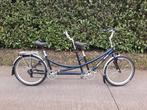 ZWEI PLUS ZWEI ALUMINIUM tandem in perfecte staat, Fietsen en Brommers, Fietsen | Tandems, Minder dan 10 versnellingen, Zo goed als nieuw