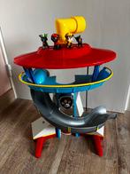 Paw patrol uitkijktoren + mega truck, Kinderen en Baby's, Speelgoed | Actiefiguren, Ophalen of Verzenden, Zo goed als nieuw