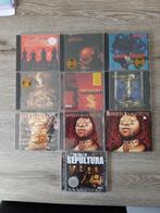 Lot van 13 sepultura cds, Cd's en Dvd's, Cd's | Hardrock en Metal, Ophalen of Verzenden, Zo goed als nieuw