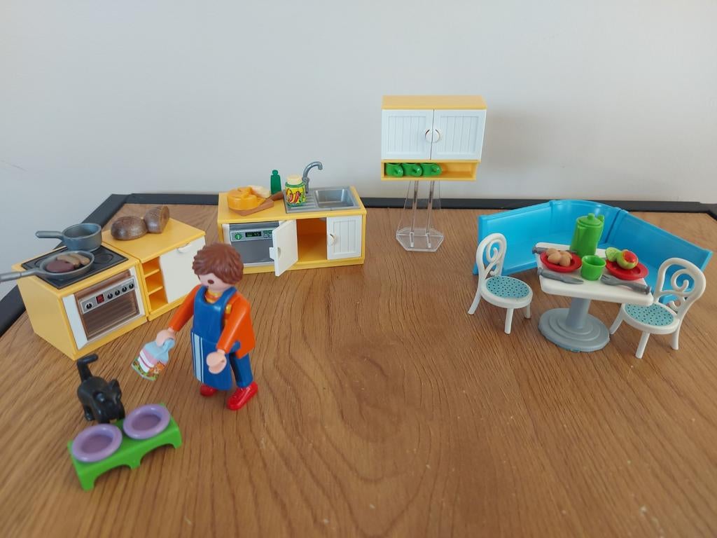 Playmobil 5336 Keuken met zithoek, Kinderen en Baby's, Speelgoed | Playmobil, Ophalen of Verzenden