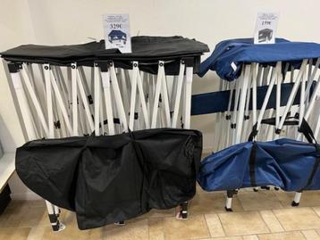 TONNELLE 6M X 3M ou 3M X 3M PLIABLE AVEC SAC DE TRANSPORT -  beschikbaar voor biedingen