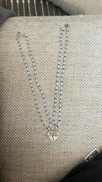 Best friends ketting!!! In de kleuren blauw  en wit ., Handtassen en Accessoires, Kettingen, Nieuw, Blauw, Met hanger, Verzenden