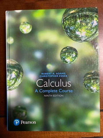 Calculus. Un cours complet. Étude de mathématiques, Bêta, Enlèvement ou Envoi, Adams - Essex, Enseignement supérieur