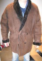 manteau peau retournée - Homme, Ophalen, Zo goed als nieuw, Maat 48/50 (M), Bruin