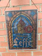 Leffe :glasraam in lood, Verzamelen, Ophalen, Leffe