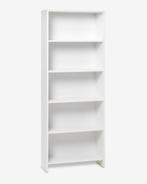 2 nieuwe witte boekenkasten, Huis en Inrichting, Ophalen, Met plank(en), 100 tot 150 cm, Nieuw