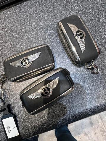 Origineel 3 bentley continental sleutel , beschikbaar voor biedingen