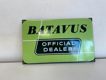 BATAVUS emaille reclamebord 