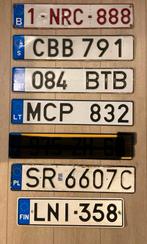 Nummerplaten Europese Unie, Enlèvement ou Envoi, Comme neuf