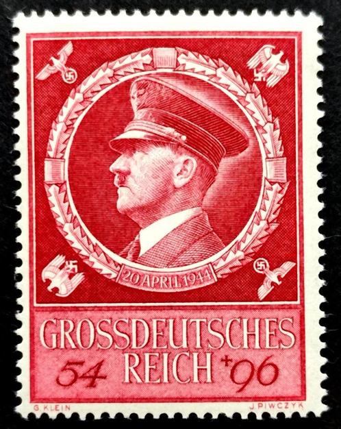 DR: 55ste verjaardag van A. Hitler 1944 POSTFRIS, Postzegels en Munten, Postzegels | Europa | Duitsland, Postfris, Overige periodes