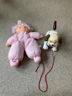 Vintage Fisher Price hondje (2005 )en stoffen pop, Ophalen of Verzenden, Zo goed als nieuw, Hond