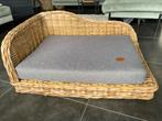 Rieten honden mand 90x70x40, Ophalen, Zo goed als nieuw