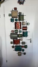 Metalen wanddecoratie, Huis en Inrichting, Ophalen, Zo goed als nieuw