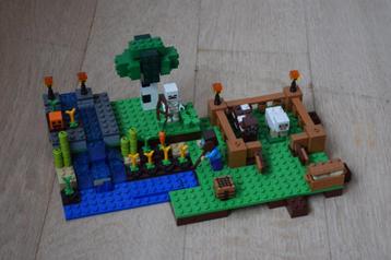 Lego Minecraft 21114 Farm boederij complete set beschikbaar voor biedingen
