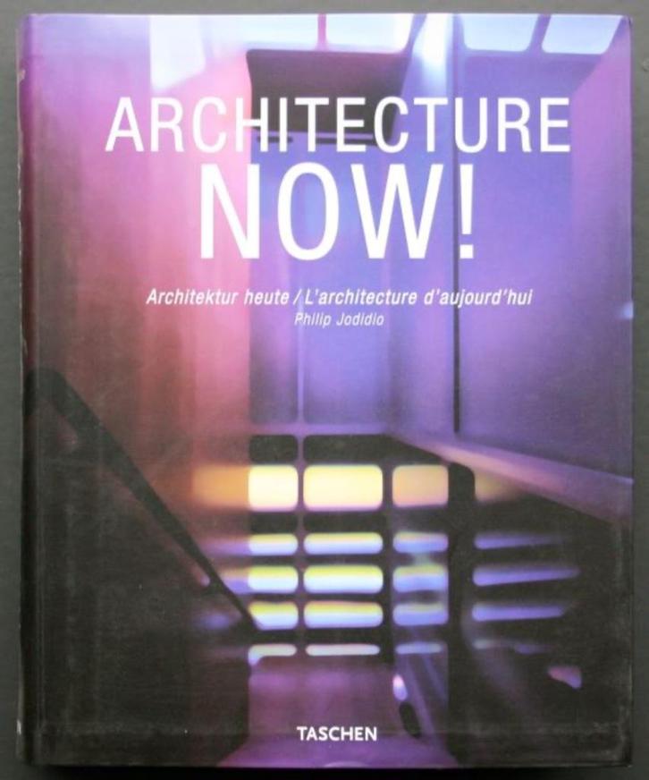 Architectuur boek Architecture Now 1 (Taschen) (paars), Boeken, Kunst en Cultuur | Architectuur, Ophalen