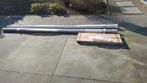 Ingenua paal aluminum + ankers voor schaduwdoek, Tuin en Terras, Ophalen, Nieuw