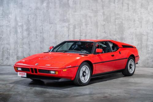BMW M1 UIT 1980, Auto's, BMW, Bedrijf, Te koop, Overige modellen, Benzine, Coupé, 2 deurs, Handgeschakeld, Rood, Grijs, Leder en Stof