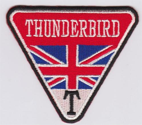 Triumph Thunderbird stoffen opstrijk patch embleem #19, Motoren, Accessoires | Overige, Nieuw, Verzenden